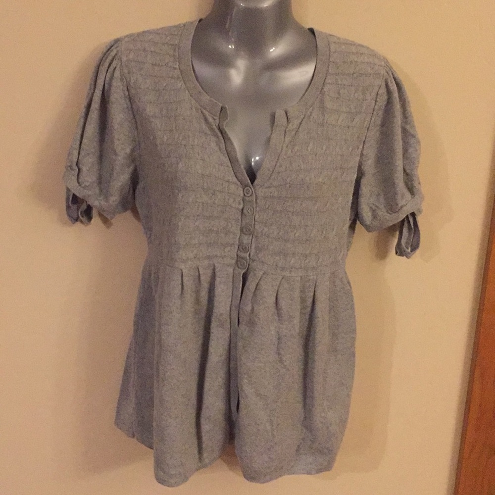 Elle baby doll grey Sweater